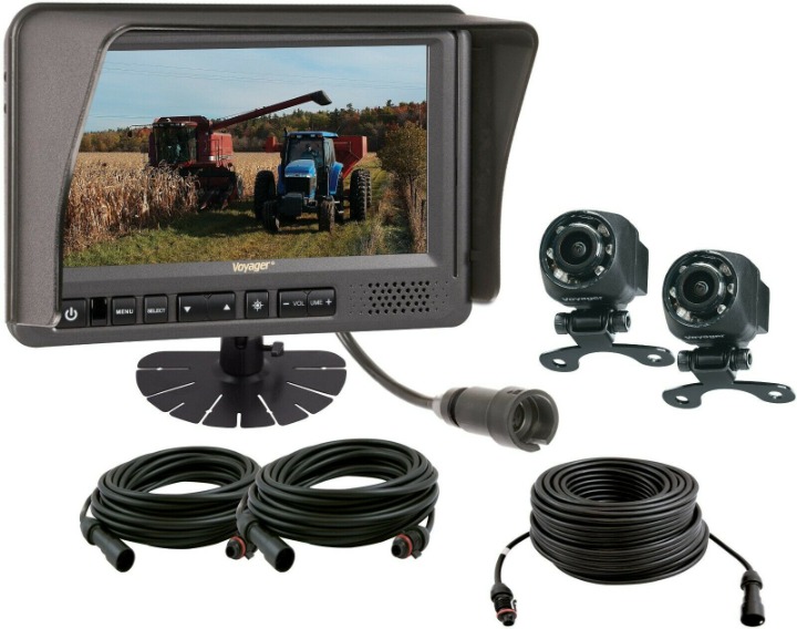 Voyager VOS7MDCL2B ToughCam Observation System, 7 Monitor, 2 Cameras & Cables