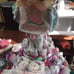 Owl diaper cake