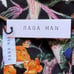 MEN'S RAGA MAN: BLACK FLORAL PRINT LONG SLEEVE SHIRT. MEDIUM. NWT