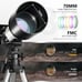 Telescope for Astronomy Beginners, 70mm Aperture 16x-120x Magnification, Explore