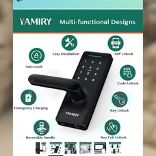 Smart lock in new open box you can connect with Google