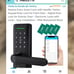 Smart lock in new open box you can connect with Google
