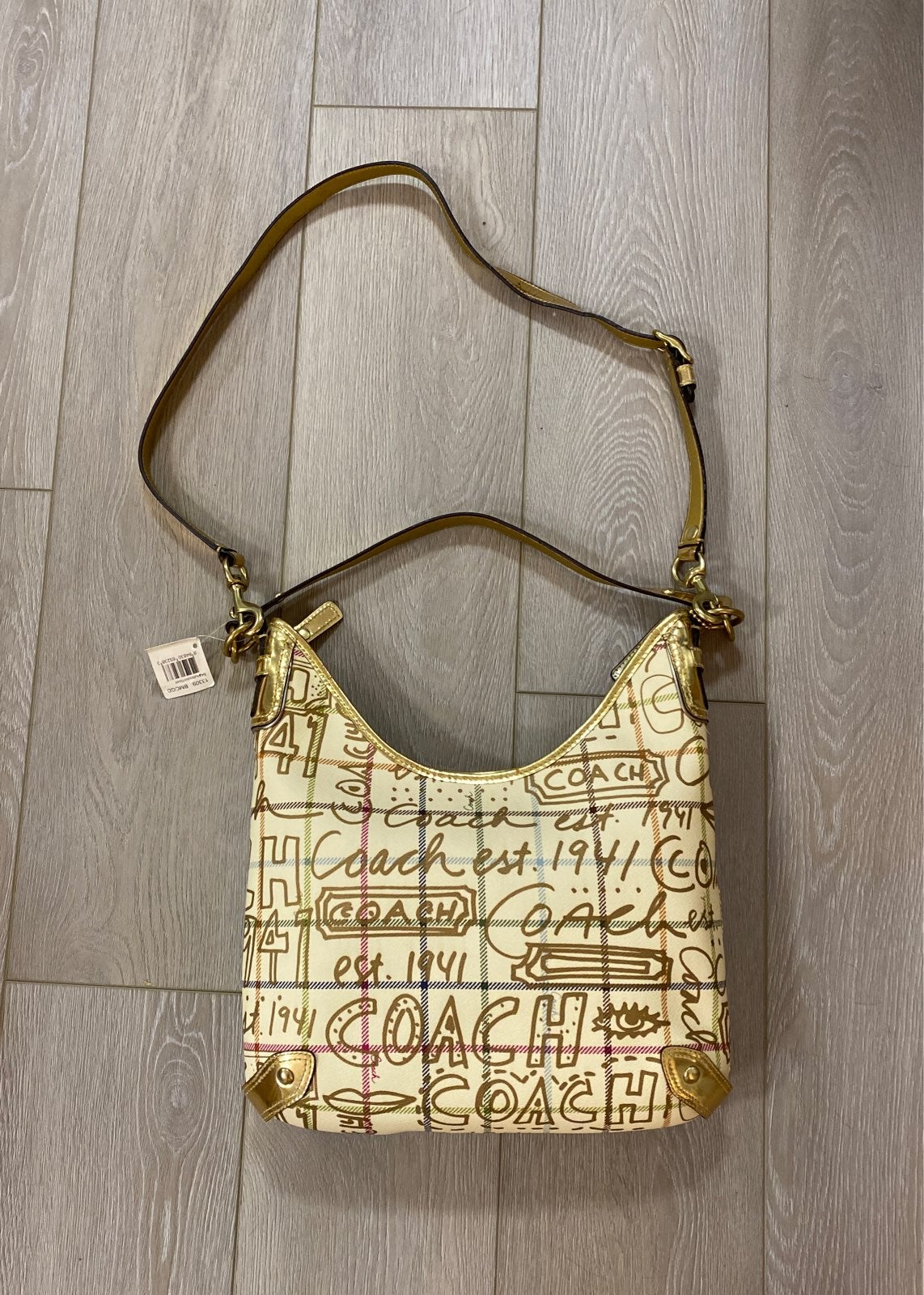 Coach hobo graffiti bag Clearance