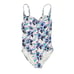 Bond-Eye Australia Nip Tuck Floral Watercolor One Piece Swimsuit Size 8 NWT
