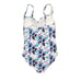 Bond-Eye Australia Nip Tuck Floral Watercolor One Piece Swimsuit Size 8 NWT