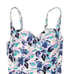 Bond-Eye Australia Nip Tuck Floral Watercolor One Piece Swimsuit Size 8 NWT