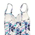 Bond-Eye Australia Nip Tuck Floral Watercolor One Piece Swimsuit Size 8 NWT