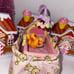 Set of 2 baby cribs with NEW babies twin time dollhouse loving family set