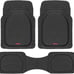 FlexTough Floor Mats for Cars, Deep Dish All-Weather Mats, Waterproof