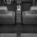 FlexTough Floor Mats for Cars, Deep Dish All-Weather Mats, Waterproof