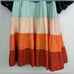 QUEEN OF SPARKLES Multi Tiered Sequin Sleeve Swing Dress Colorful Playful Sz XL