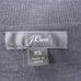 J.Crew Black V Neck Boyfriend Sweater Sz XS