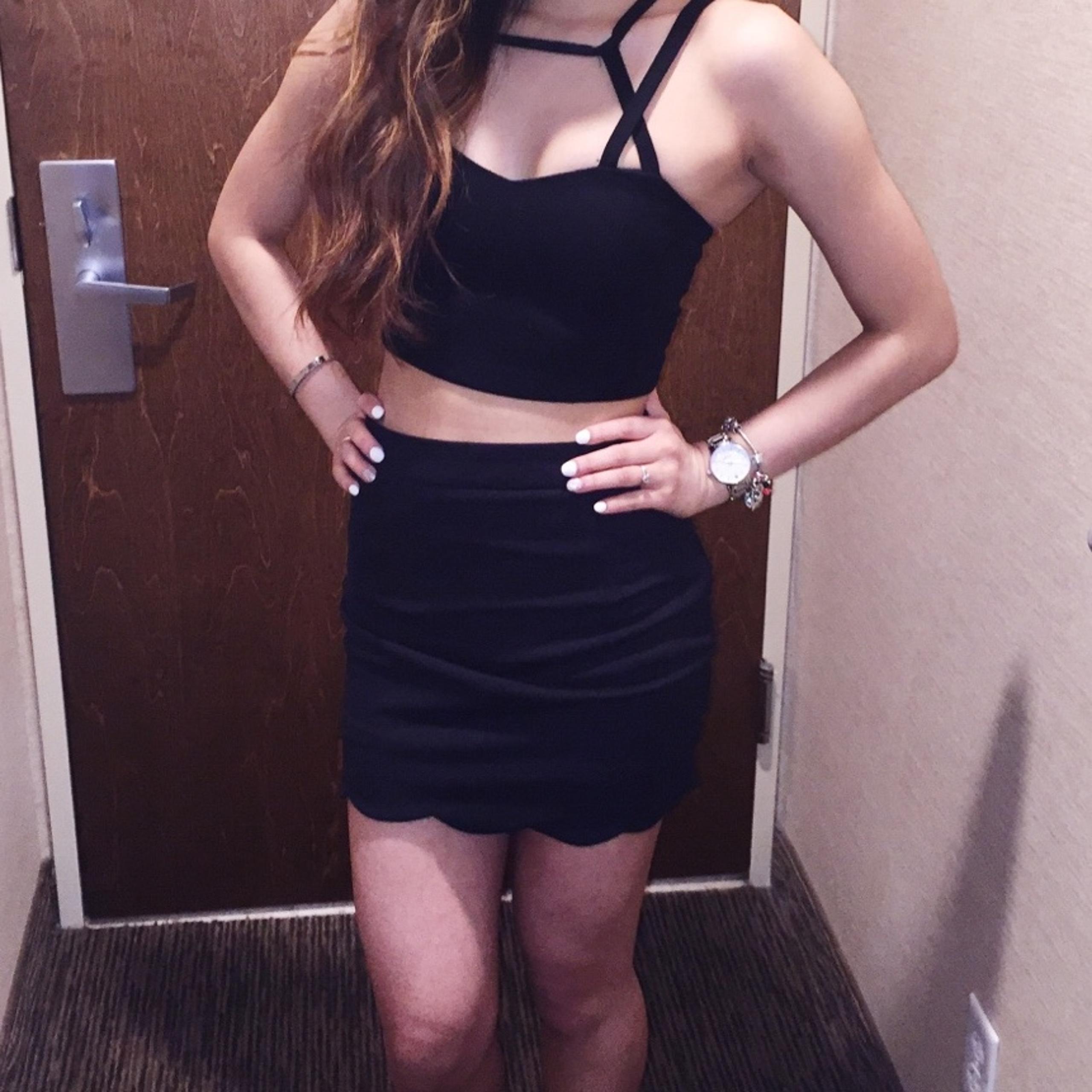 Tobi Black Mini Skirt