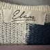 ELAM BLUE AND WHITE STAR SWEATER EUC