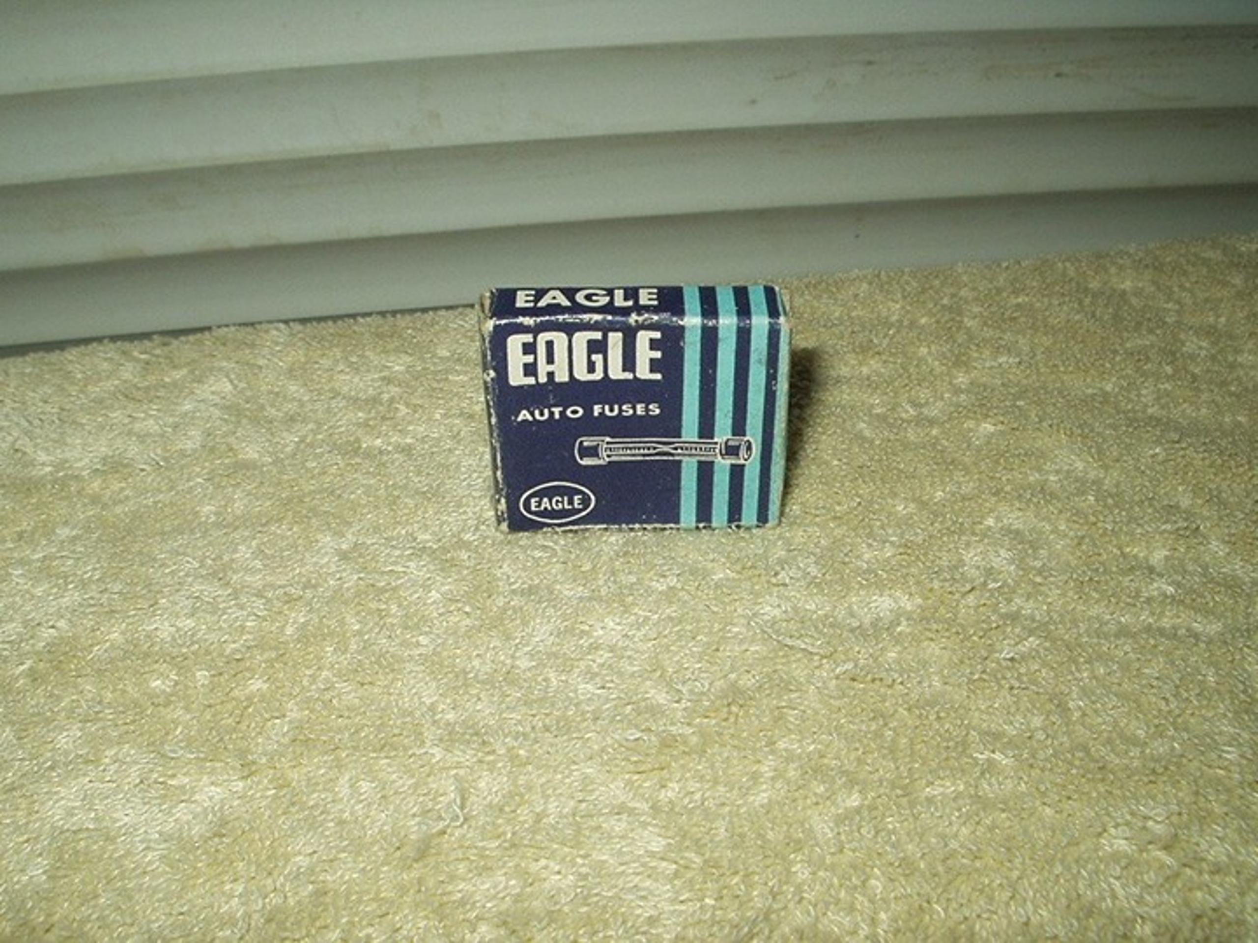 vintage eagle sfe-20 5 amp fuses lot of 3 each
