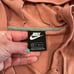 NIKE Dusty Pink NSW Club Lace Up Pullover Hoodie Sweatshirt Active Top Size XS