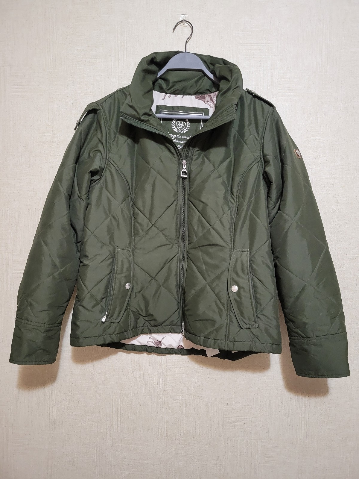 Womens Ariat quilted winter Jacket size XL