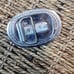 Flying eagle sliver tone belt buckle small