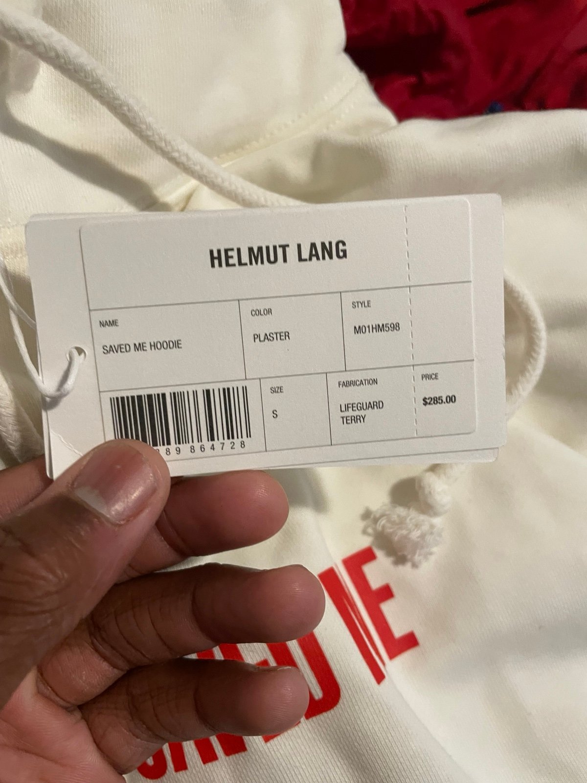 helmut lang hoodie