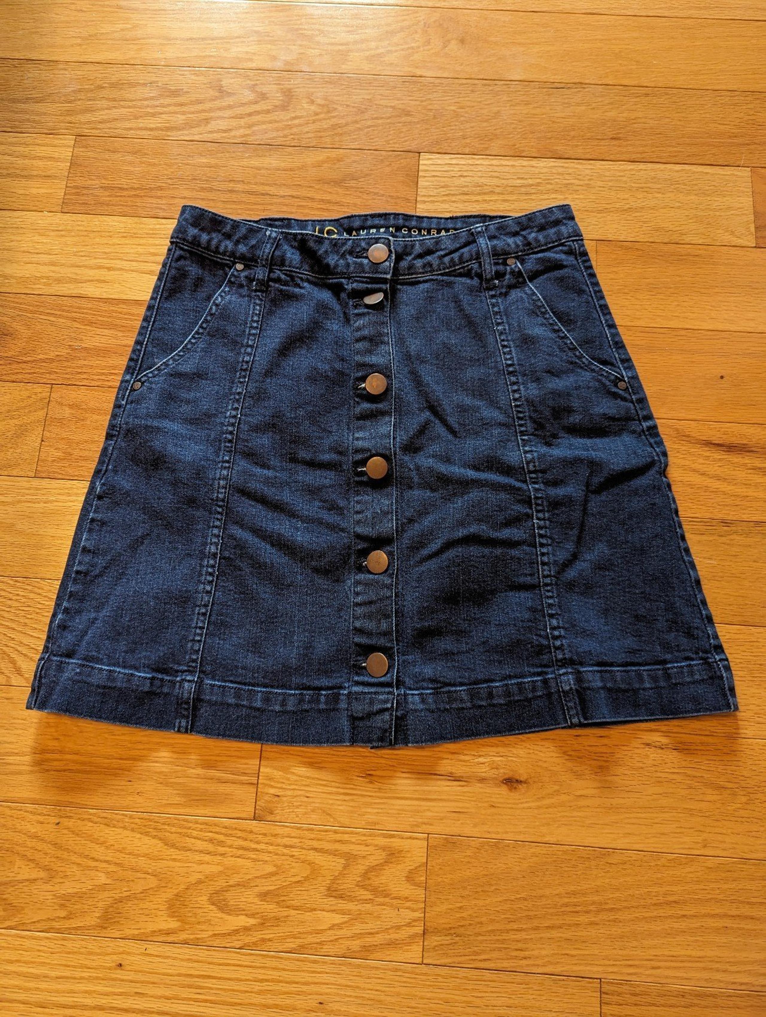 Lauren Conrad denim skirt