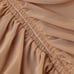NEW Black Halo Meadow Ruched Mesh Tan Mock Neck Mini Short Sleeve Dress Size 2
