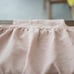 Romantic Pastel Pink Linen Apron Size S