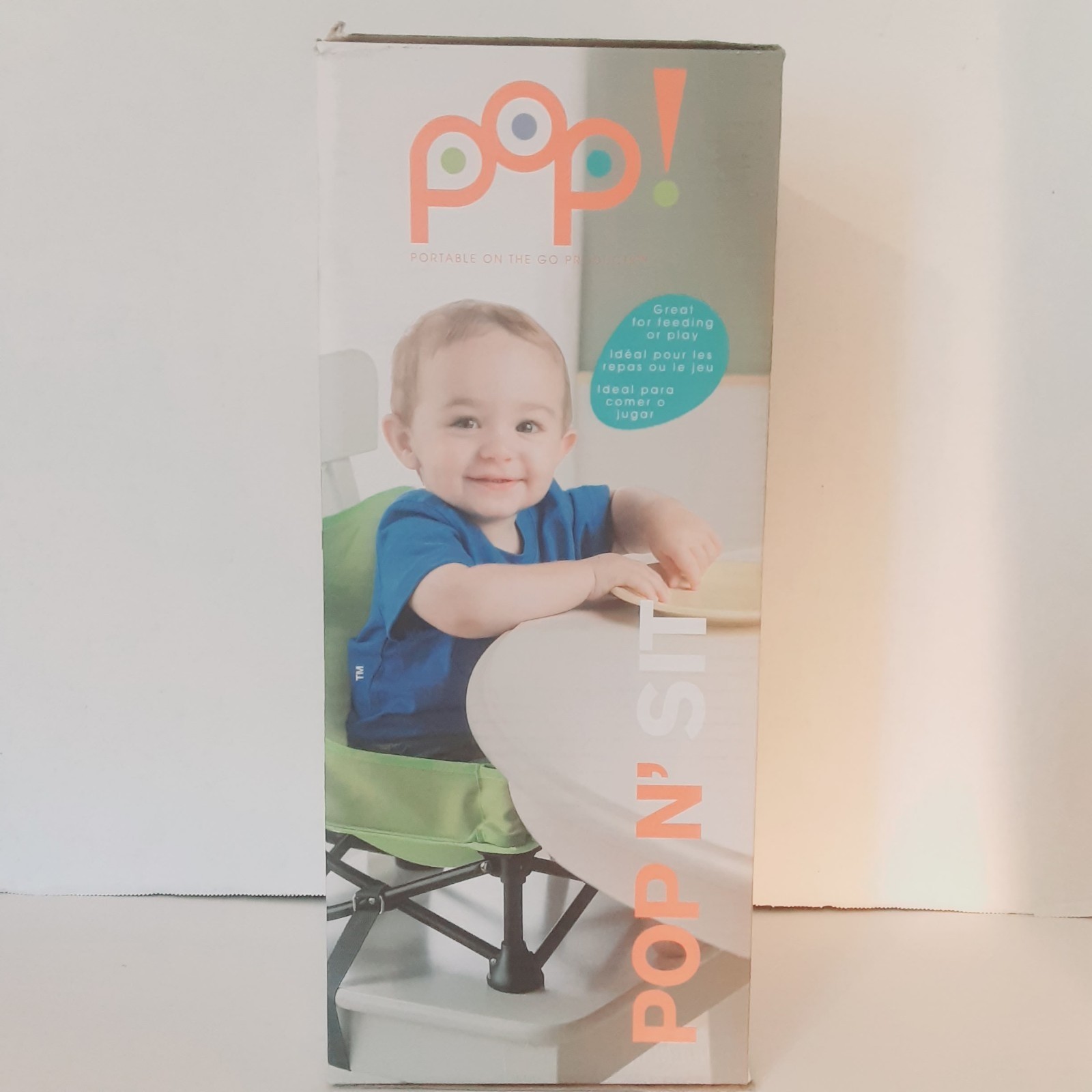 POP N' SIT SUMMER INFANT PORTABLE BOOSTER SEAT. NEW !!!