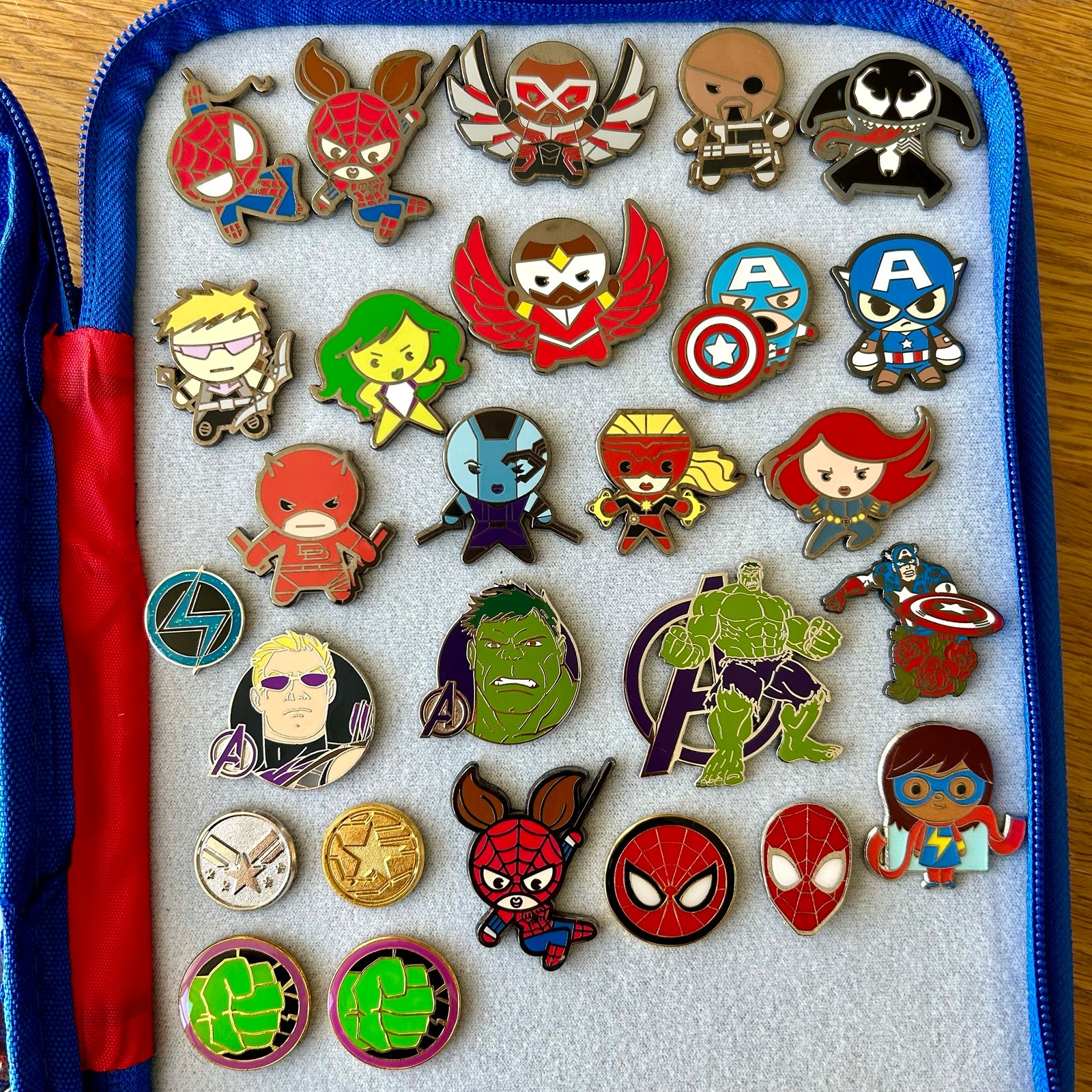 Disney Marvel Pin Lot (27 pins)