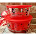 Pyrex Disney Holiday Mickey and Minnie Mouse CHRISTMAS Set/2 Glass Containers