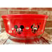 Pyrex Disney Holiday Mickey and Minnie Mouse CHRISTMAS Set/2 Glass Containers