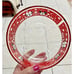 Pyrex Disney Holiday Mickey and Minnie Mouse CHRISTMAS Set/2 Glass Containers