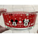 Pyrex Disney Holiday Mickey and Minnie Mouse CHRISTMAS Set/2 Glass Containers