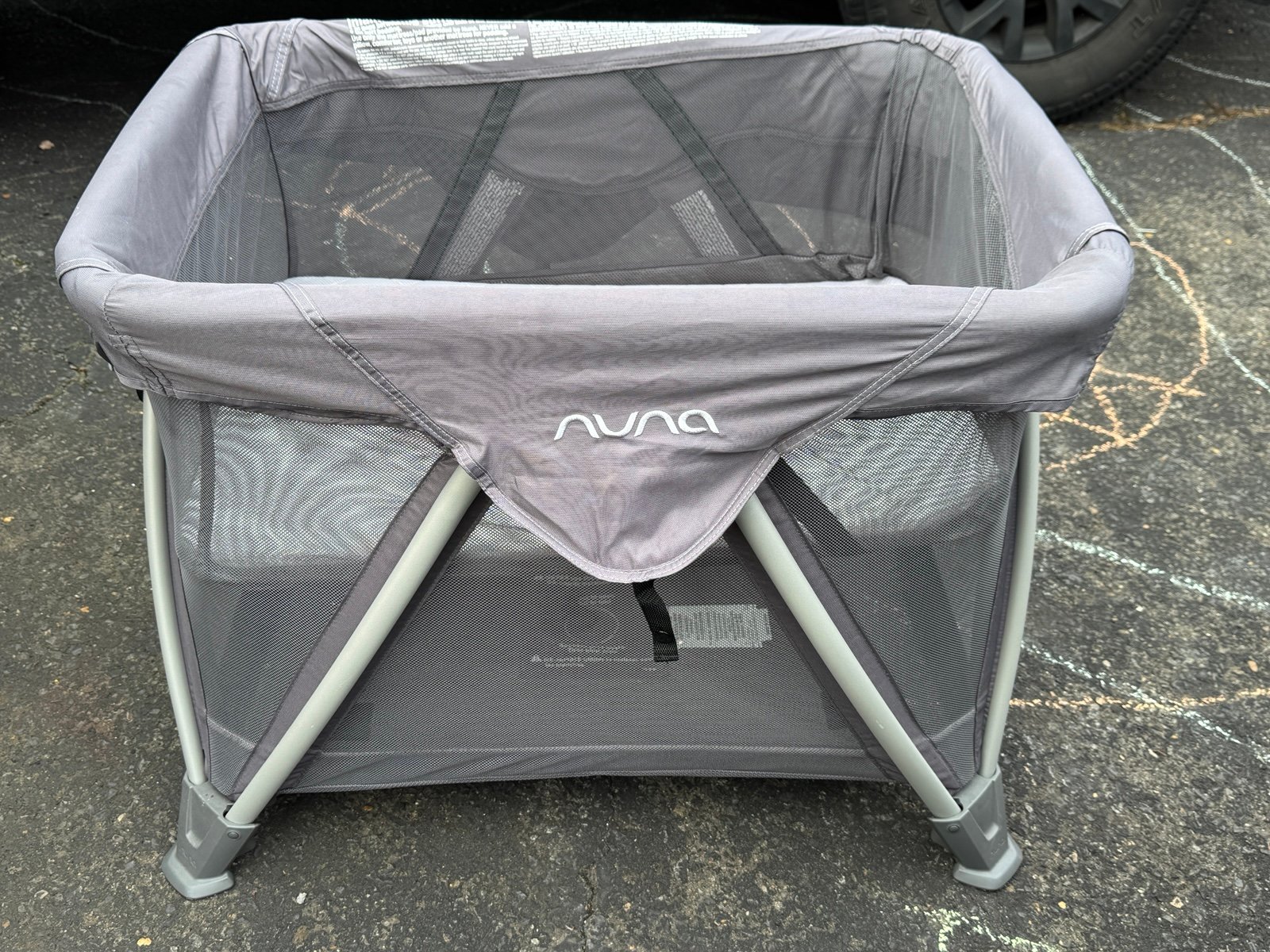 nuna mini crib