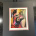 Linda Le Kinff NOTE d'OR 2003 8x10” Lithograph in 14x16” Frame Signed in Plate