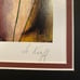 Linda Le Kinff NOTE d'OR 2003 8x10” Lithograph in 14x16” Frame Signed in Plate