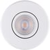 Commercial Electric 3 in. White LED IC Rated Swivel Round Trim Recessed Lighting