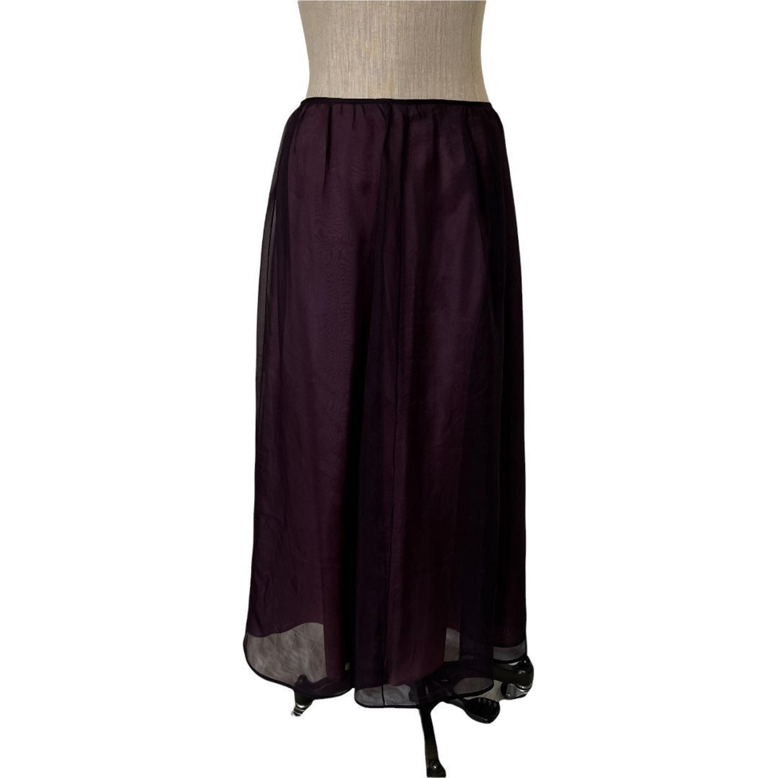 Laundry by Shelli Segal Woman's Silk Maxi Skirt Size 6