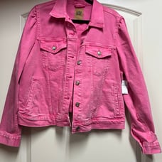 Barbie Gap pink Jean jacket NWT