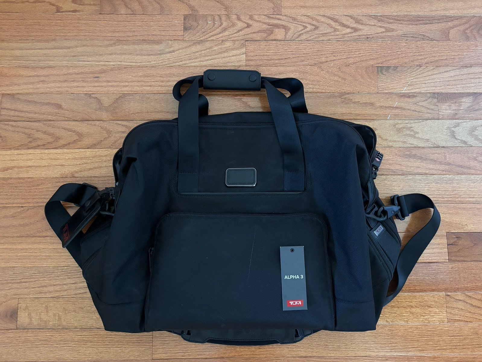 TUMI Alpha3 Double Expansion Travel Satchel
