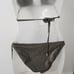Zimmermann Sparkle swimsuit set size 8-10 green