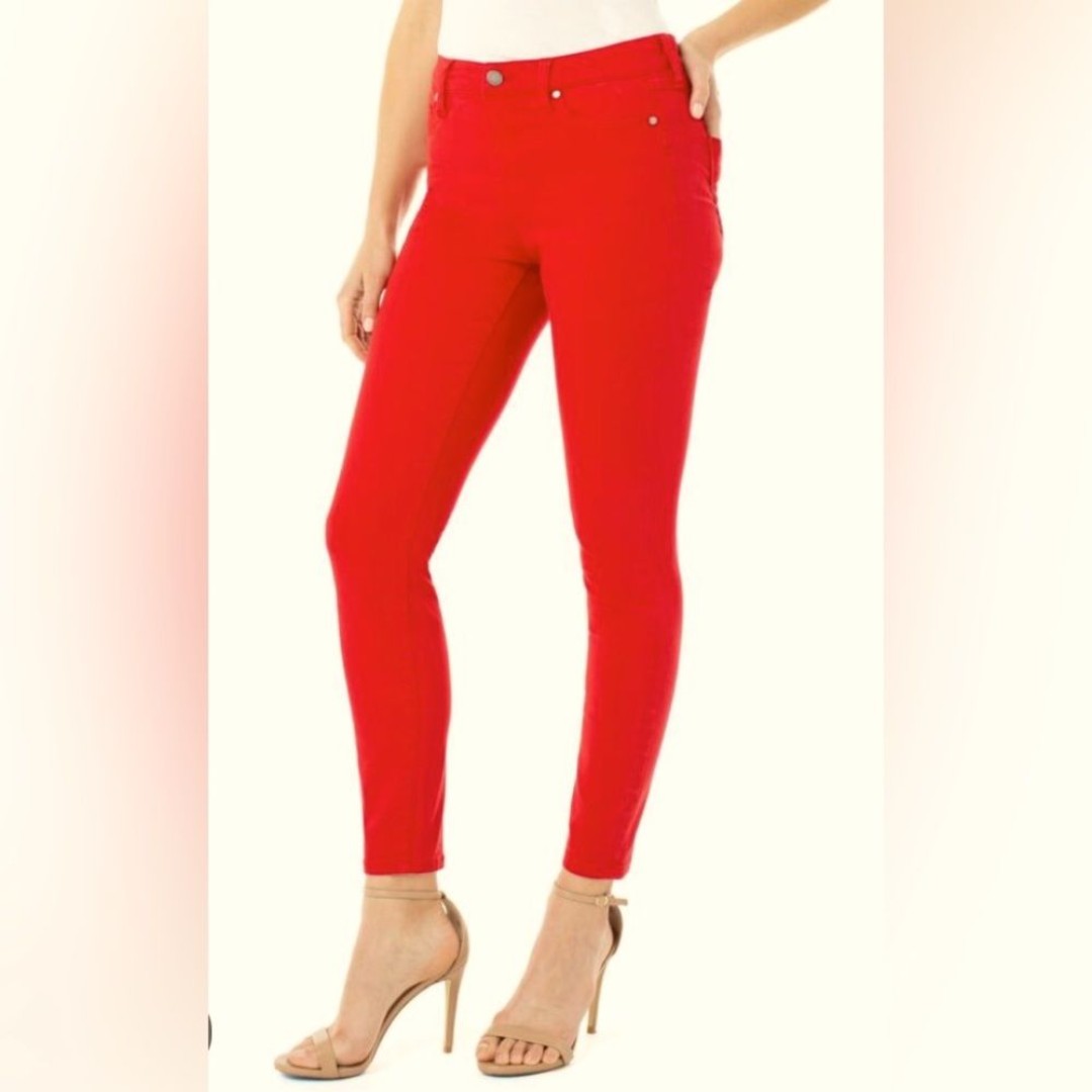 Liverpool Jeans | The Hugger skinny red denim jeans NWT size 4 /27