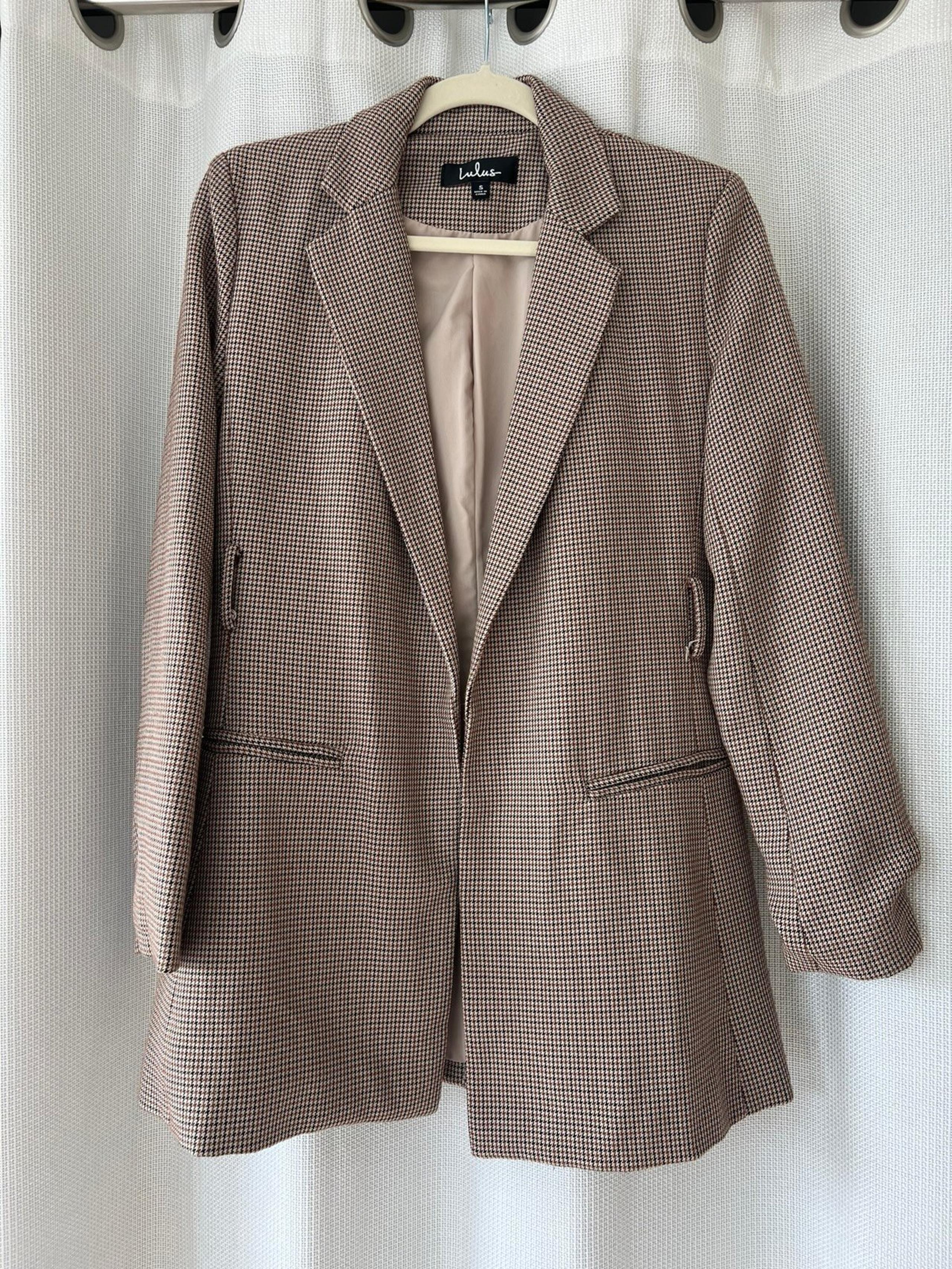Lulus blazer, multi color, size small
