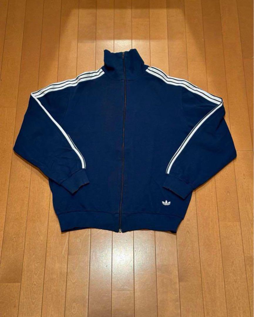 adidas 80s West Germany made track jacket, size 7.