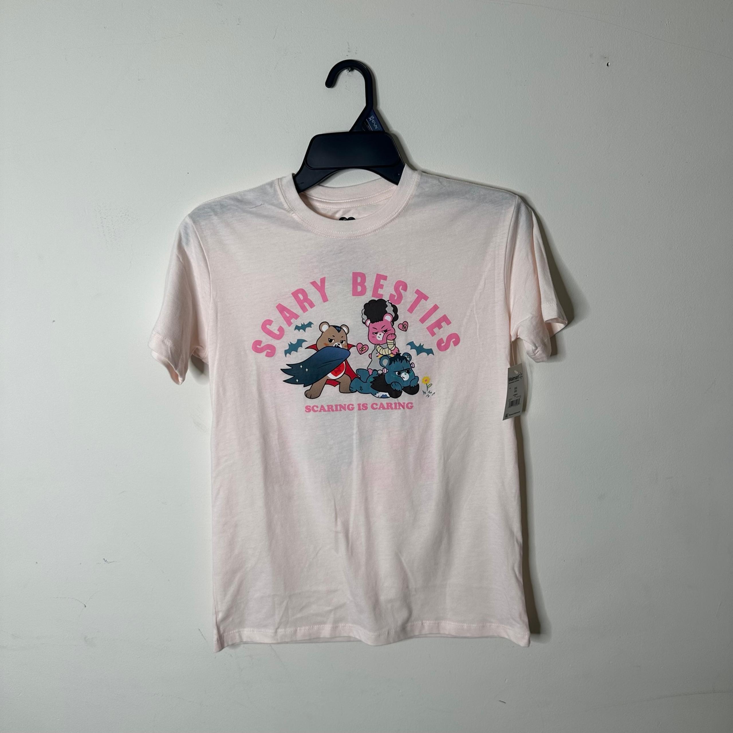 Women’s Care Bears Monsters Limited Edition Scaring Is Caring T Shirt Size XXS