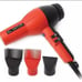 Hot and Hotter Salon Turbo Pro-2000 Ionic Hair Dryer - Red - Ceramic