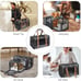 2-Sided Pet Dog Cat Travel Carrier Expandable Airline Approved (Small)