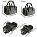 2-Sided Pet Dog Cat Travel Carrier Expandable Airline Approved (Small)