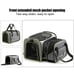 2-Sided Pet Dog Cat Travel Carrier Expandable Airline Approved (Small)