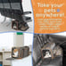 2-Sided Pet Dog Cat Travel Carrier Expandable Airline Approved (Small)