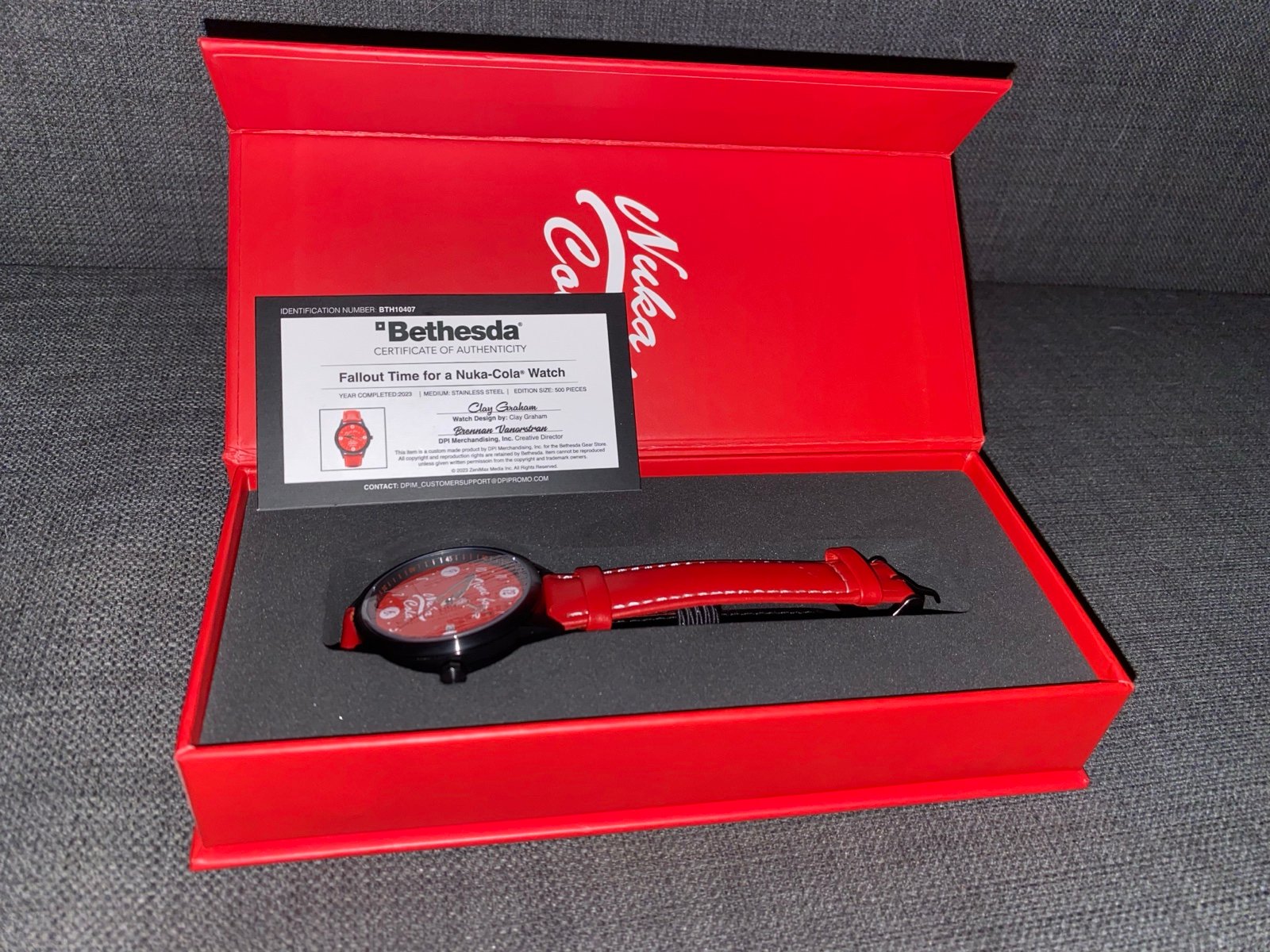 Fallout “Time for a Nuka Cola” limited edition watch (only